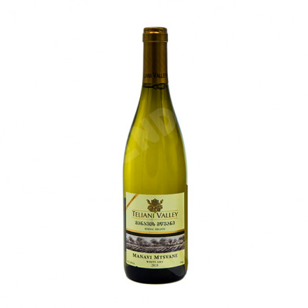 Wine / Teliani Valley / Manavi Green White Dry / 0.75 l
