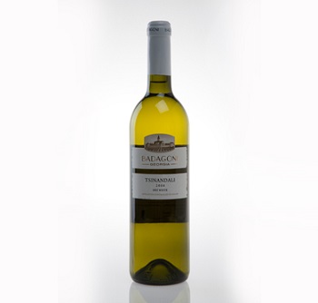 Wine / Badagoni White Dry Tsinandali / 0.75 l