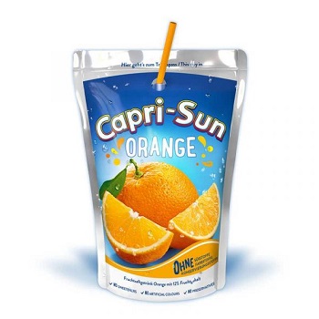 CAPRI SUN - სასმელი ფორთოხლით 0.2 მლ