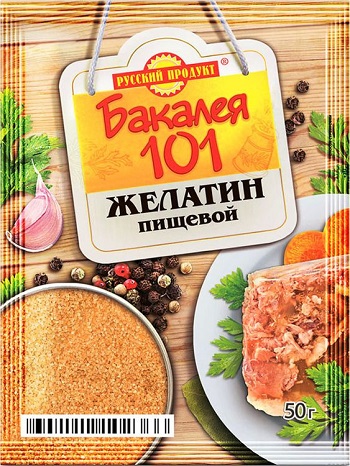 Baking product / Russian product/ gelatin / 50 gr