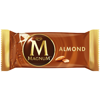 Ice cream / Magnum with almonds / 110 ml