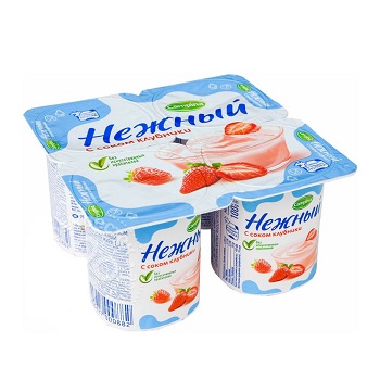 Yogurt / fruttis / strawberry 1.2% / 100 gr