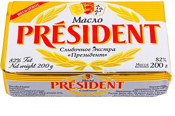 President - Butter 82% 200gr