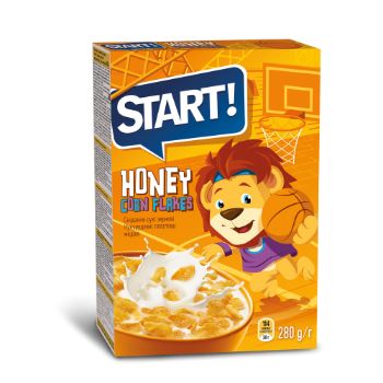 "Start"  - Honey Corn Flakes 280gr