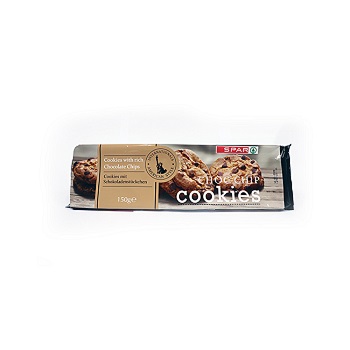 Spar - Cookies with chocolate 150gr