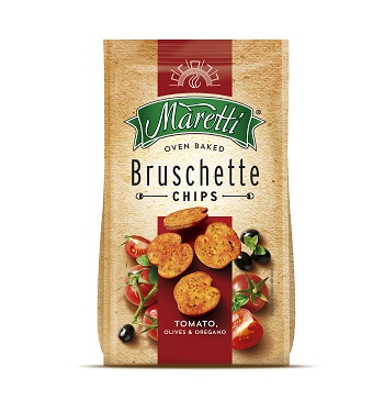"Maretti Bruschette" - Tomato, olives & oregano 70gr