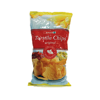 Chips / SPAR tortilla spiral cheese / 125 gr