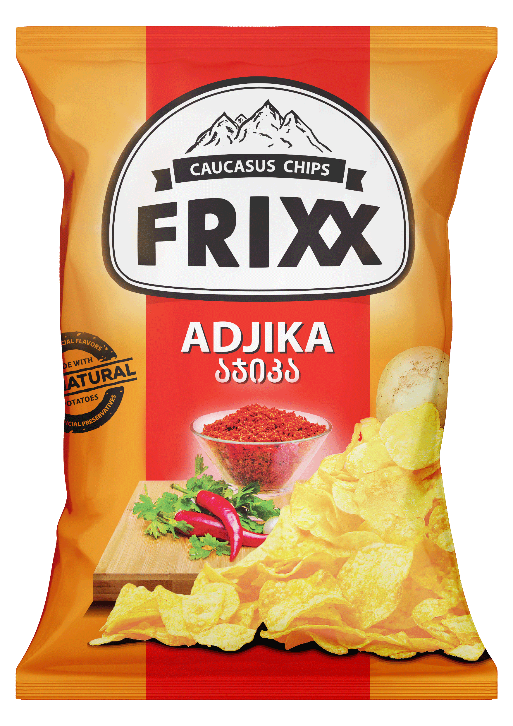 "FRIXX" - Chips Adjika 70 gr