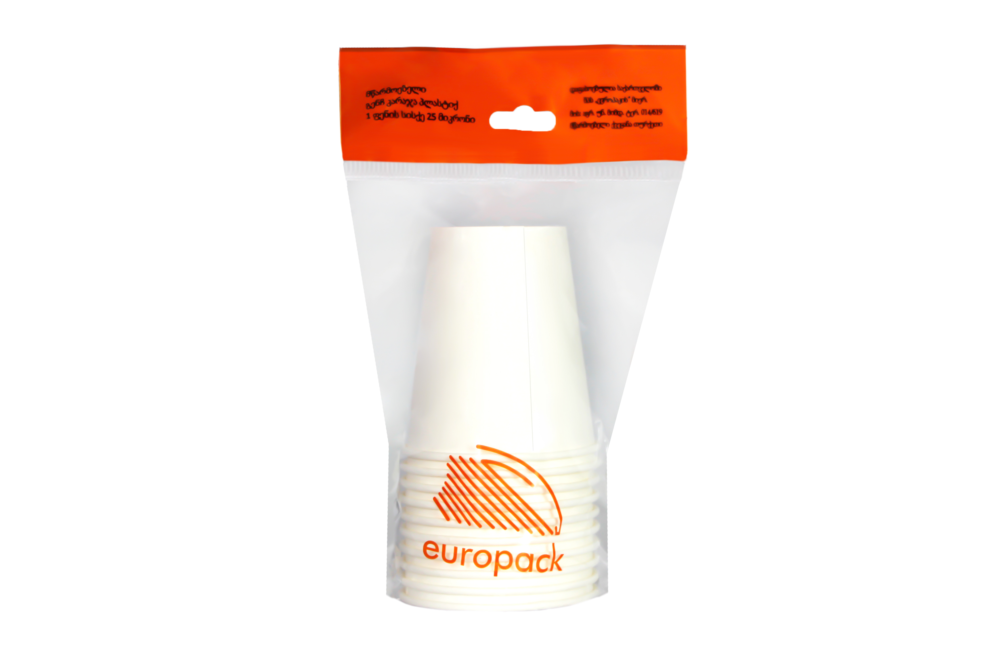 "Euro Packaging" - Plastic Cup 10pcs
