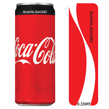 "Coca-Cola"  ZERO  330ml (Can)