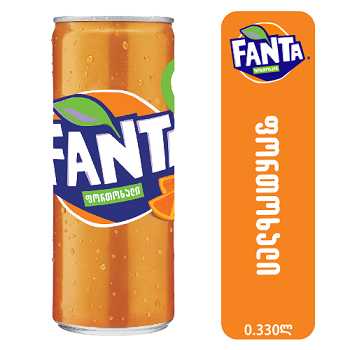 "Fanta" Orange 330ml (Can)
