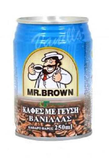Cold coffee / Mr. Brown With vanilla / 240 ml
