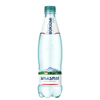 "Borjomi" - carbonated mineral water  0.5L