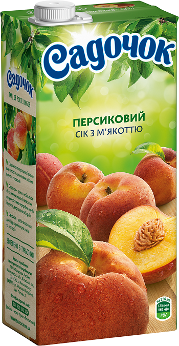 "Sadochok" - Peach Nectar 0.95L