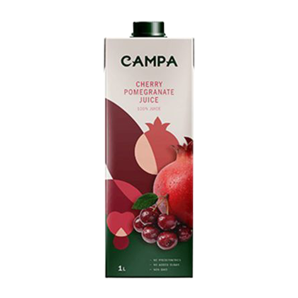 Juice / Camp Pomegranate and cherry mix 100% / 1l