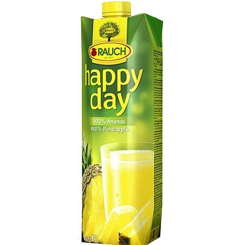 Juice / Happy Day / Pineapple 100% / 1 l