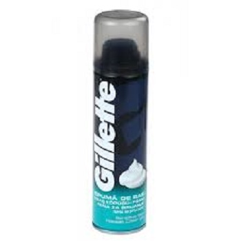 Shaving foam / Gillette for sensitive skin / 200 ml