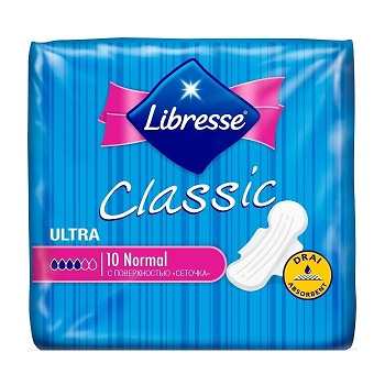 Diaper / Libresse Ultra Classic Normal / 10 pcs