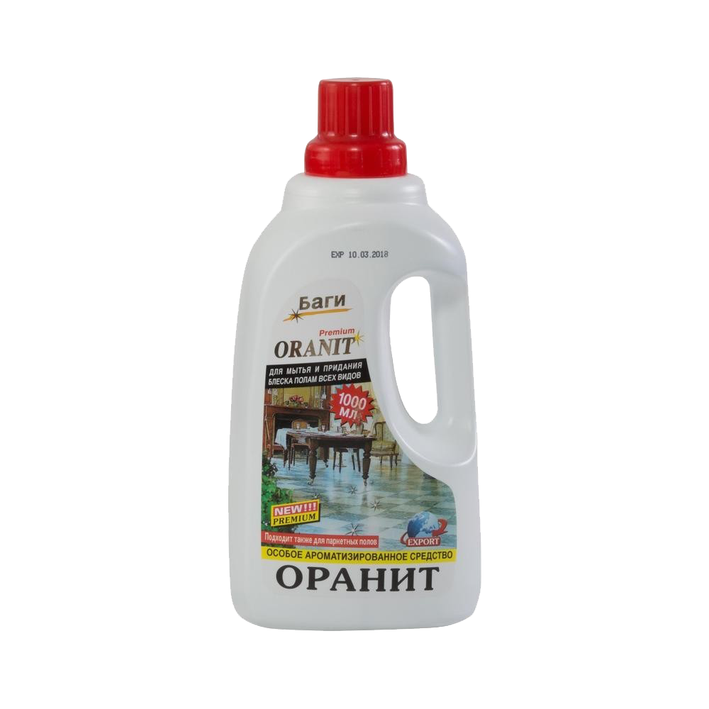 Floor cleaning fluid / buggy ornament for granite and wood flooring / 1000ml