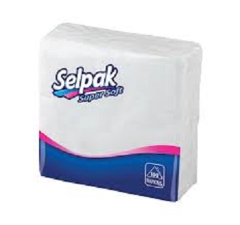 Napkin / Selpak mini white / 50 pcs