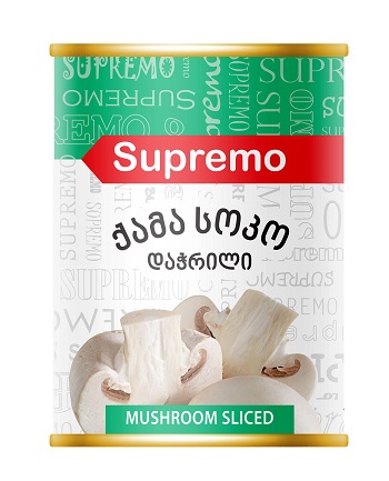 Supremo - mushroom can chopped 850 ml