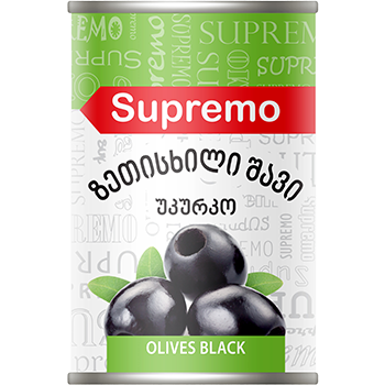 Supremo - Black Olive 425gr