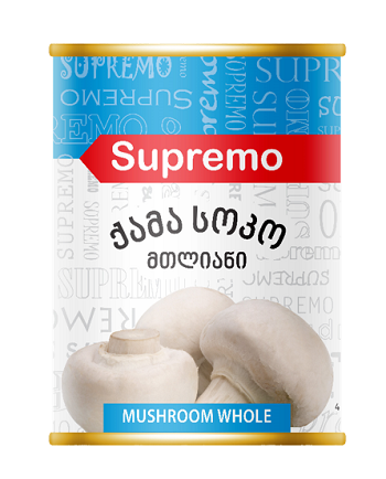 Supremo - mushroom canned whole 400 ml