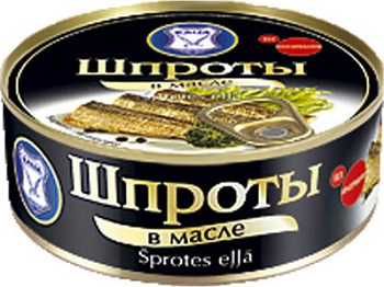 Fish canned / sprat in oil 240 g /