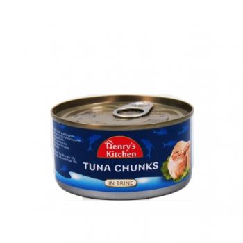 Henry's Kitchen - Tuna chunks in Brine 185gr