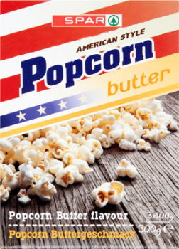 "spar" - Popcorn with butter