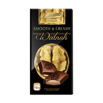 "Barambo Export" –  Dark chocolate Walnuts 110gr