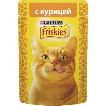 "Friskies" - Cat food, Chicken 85gr