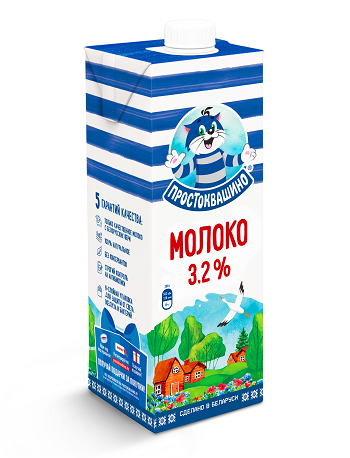 პროსტოკვაშინო - რძე  3.2% 0.95ლ