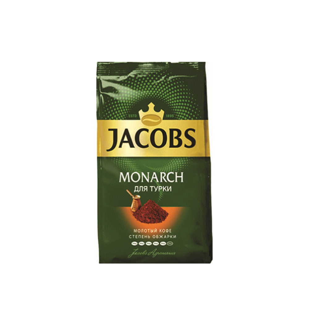 Ground coffee / Jacobs monarch / 200gr