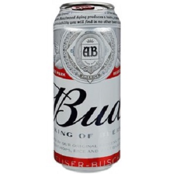 "Bud" - Beer (Can) 0.5l