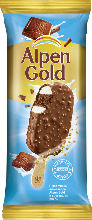 Ice cream / Eskimo Alpen Gold / 90 ml