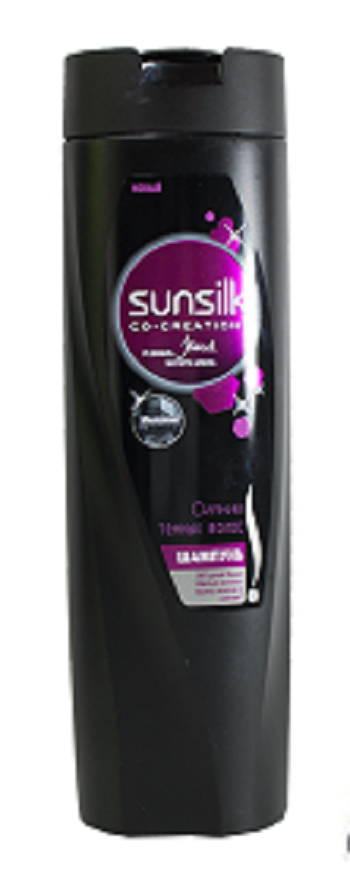 Shampoo / Sansilki Black Gloss / 200 ml