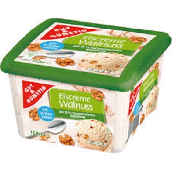 Gut&Günstig - Ice Cream Familu pack, hazelnut 1000gr 