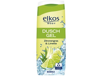 "Edeka Elkos" - Dushgel / Citrus-Lime / 300 ml