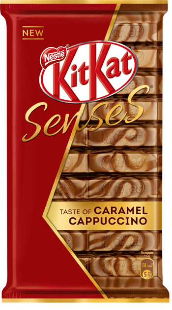"KitKat" Senses Caramel Cappuccino 112gr