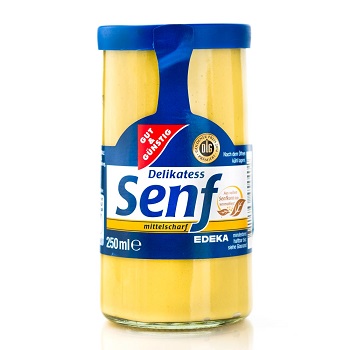 "Gut&Günstig" - Mustard  medium spicy  0.250 ml