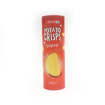 Spar - Chips, Original 170gr