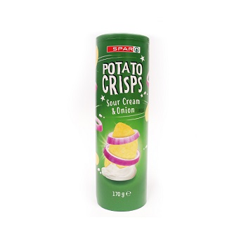 Spar - Chips, Sour Cream and Onion 170gr