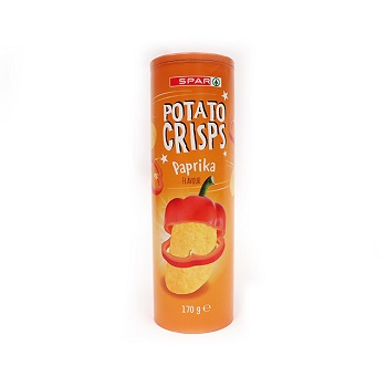 Spar - Chips, Paprika 170gr