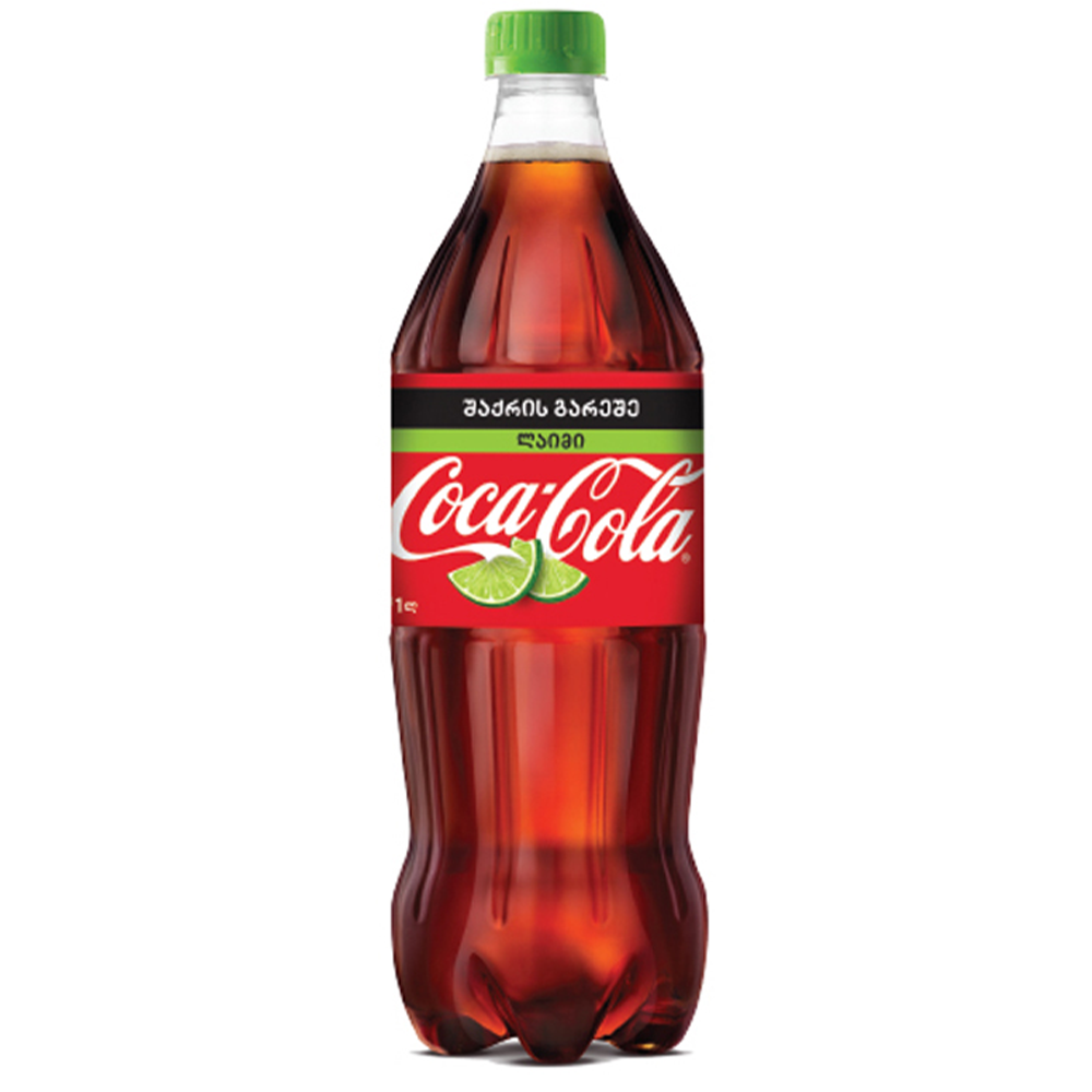 Coca Cola Lime without sugar / 1 liter of petit