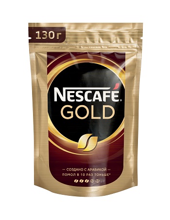 Instant coffee / Nescafe Gold / Package / 130 g