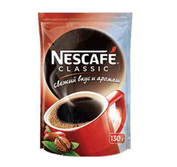 Instant coffee / Nescafe Classic / Package / 130 g