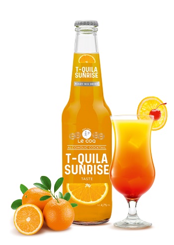 "Le Coq Tequila Sunrise 4,7%" - Cocktail (glass) 0,33