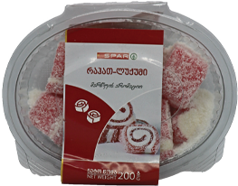 Rahat-lukum / Spar / strawberry fasting / 200 gr