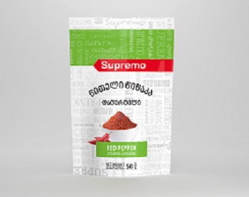 Red pepper / supremo / Coarsely Ground 50 gr